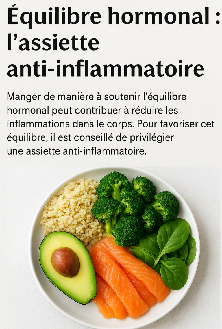 L'équilibre hormonal