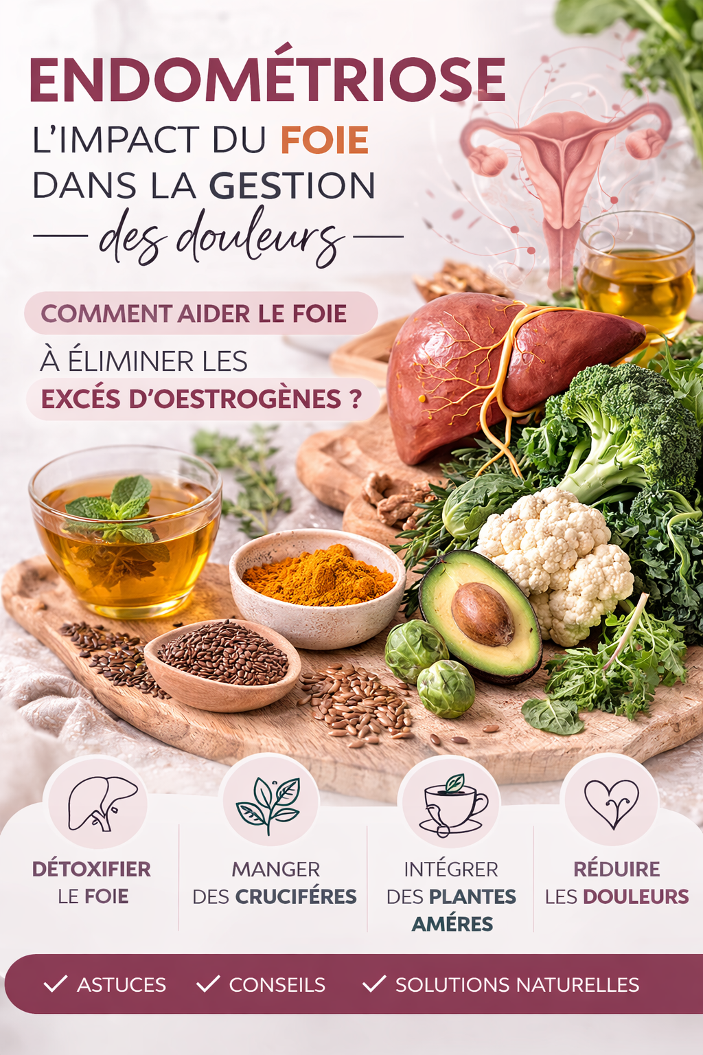 Endométriose et foie
