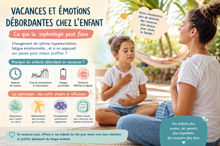 vacances émotions enfant